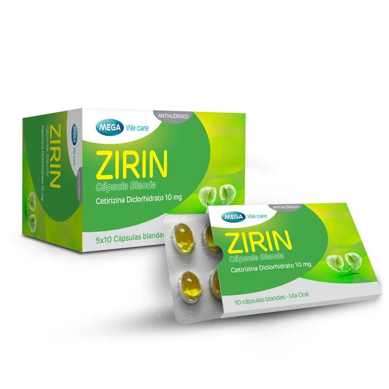 Zirin 10mg Tablets